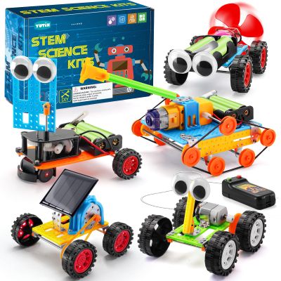 STEM Kits for Kids Age 8-10, STEM Toys Crafts for Boys Ages 8-12 8-13, Science Robot Building Kit 6-8 9-12, Engineering Experiments Projects for 8 9 10 12-14 Year Old Boys Girls Birthday Gift