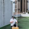 blue-ther Appearing Ladder Magic Tricks 2.5 Meters Long Ladder Appearing from Empty Box Bag Stage Street Illusions Gimmicks Mentalism Props view 1