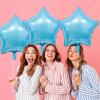 KALOR 18 Inch Light Blue Star Mylar Balloons, 10 Pcs Star Shape Foil Balloon Helium Balloons for Wedding, Baby Shower, Birthday Party Decorations view 3