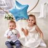 KALOR 18 Inch Light Blue Star Mylar Balloons, 10 Pcs Star Shape Foil Balloon Helium Balloons for Wedding, Baby Shower, Birthday Party Decorations view 4