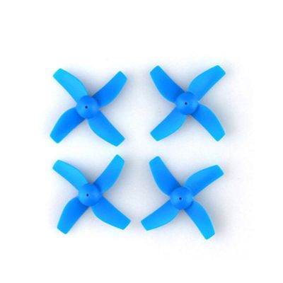 4 Pcs JJR/C H36-003 Spare Parts Blades RC Propeller/Fit for JJR/C H36 RC Quadcopter Drone Accessories (Color : Blue)