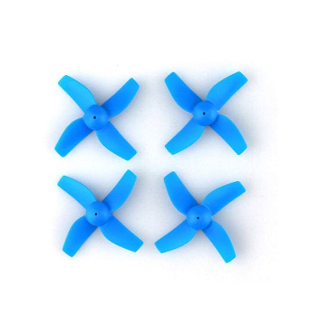 4 Pcs JJR/C H36-003 Spare Parts Blades RC Propeller/Fit for JJR/C H36 RC Quadcopter Drone Accessories (Color : Blue)