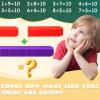 Sonwyoung 2000 Pcs Linking Cubes Math Educational Counting Toy Connecting Counting Blocks Manipulatives Learning Activities Toys for Kindergarten Homeschool Preschool Supplies view 4
