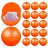 VICASKY Raffle Balls 25pcs 4cm Balls Plastic Hollow Bingo Raffle Round Machine Capsules Game Props for Party Openable Table Activity Pong Raffles Entertainment DIY Outdoor view 1