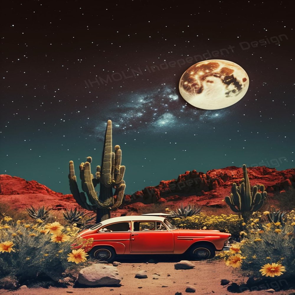 1000 Piece Adult Jigsaw Puzzles - Desert Trip Jigsaw Puzzles to Pass The Time Gifts & Fun Collectibles to Enhance Concentration & Sense of Achievement (Framable Home Decor 29.6 X 19.7 inch)