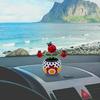 Red Solar Dancing Flower, Cute Power Flower for Car Decoration Swing Flowers, Solar Dashboard Decorations Flower Dancing Decor, Car Dashboard Swinging Doll Car Desktop Home Ornament, Solar Power Kits view 2