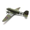VanmAr 7.7 1/100 Scale C-47 Transport Fighter Model Airplane Aircraft Model Jet Collectibles Diecast Plane Model for Collection Gift Ornament (Size : B) view 3