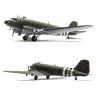 VanmAr 7.7 1/100 Scale C-47 Transport Fighter Model Airplane Aircraft Model Jet Collectibles Diecast Plane Model for Collection Gift Ornament (Size : B) view 4