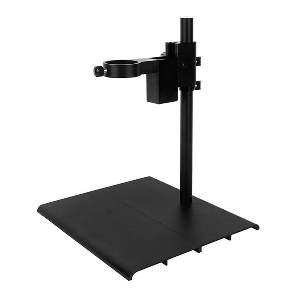 JOEBO Microscope Kit Digital Microscope for Electronics 48MP 4K USB HDMI VGA Video Camera 180X 130X Lens Microscope Lens Adapters (Color : AZ5K-Big Stand)