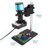 JOEBO Microscope Kit Digital Microscope for Electronics 48MP 4K USB HDMI VGA Video Camera 180X 130X Lens Microscope Lens Adapters (Color : AZ5K-Big Stand) view 3