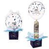 lasuroa Pull Money Balloon Box for Cash Gift, Funny Happy Birthday Balloon Surprise Set with Balloons Ribbon Balloon Holder Surprising Birthday Money Box Pull Out Gifts for Girlfriend Wife (Blue) view 1