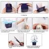lasuroa Pull Money Balloon Box for Cash Gift, Funny Happy Birthday Balloon Surprise Set with Balloons Ribbon Balloon Holder Surprising Birthday Money Box Pull Out Gifts for Girlfriend Wife (Blue) view 3