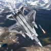 Piececool 3D Puzzles for Adults, American F-15 Fighter Metal Airplane Kit to Build, DIY Assembly Plane Model, Best Gifts for Military Enthusiasts, Desk Decor view 2