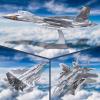 Piececool 3D Puzzles for Adults, American F-15 Fighter Metal Airplane Kit to Build, DIY Assembly Plane Model, Best Gifts for Military Enthusiasts, Desk Decor view 4