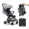MAMAZING Ultra Air X Travel Stroller - Ultra-Lightweight Under 10 lbs, Carbon Fiber Frame & Airplane Friendly, Lightweight Stroller with Reclining Seat, UPF 50+ Canopy & Travel Bag view 1