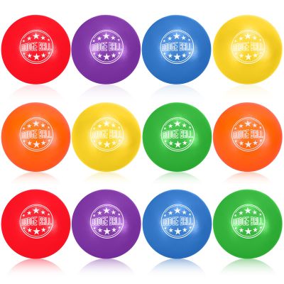 Jerify 12 Pcs Foam Dodgeballs Sets, 6 Inch Soft Foam Dodgeball Balls for Kids & Adults, Non-Sting Playground Sports Equipment for Outdoor & School Games(Classic)