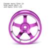 1/10 Aluminum Alloy Wheel Hubs for HSP 94123 RC Car, Set of 4 RC Car Accessory Wheel Hub, RC Parts Wheel Hub (Purple) view 4