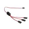 3 Way Wire LED Light On/Off Switch Y Cable for Axial SCX10 TRX-4 1/10 RC Crawler Car Modify view 1