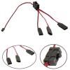3 Way Wire LED Light On/Off Switch Y Cable for Axial SCX10 TRX-4 1/10 RC Crawler Car Modify view 3