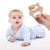 TOWO Wooden Rattles Maracas Baby Toys 6 Months-Organic Eco Toys for Infant Grasping Teething Natural Tether Musical Instrument Shaker Sensory Brain Development Newborn Birth Gift for Boys Girls view 2