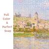 Panda Hug Gifts Art Painting Jigsaw Puzzles by Claude Monet 1000 Pieces Art Jigsaw Puzzles for Adults, Jigsaw Puzzle for Family Party for Birthday Holiday (Vtheuil), HFN0002 view 4