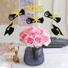 12 PCS Double Sided Glitter 2025 Graduation Party Centerpiece Sticks for Table Diploma Grad Cap Class of 2025 Centerpieces Table Toppers for 2025 Graduation Party Decorations Supplies Gold view 4