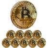 Bitcoin Coin - Commemorative BTC Coins Plus Clear Protective Case, Physical Bitcoin, Cryptocurrency Gifts, Limited Edition Collectible Plus Protective Case