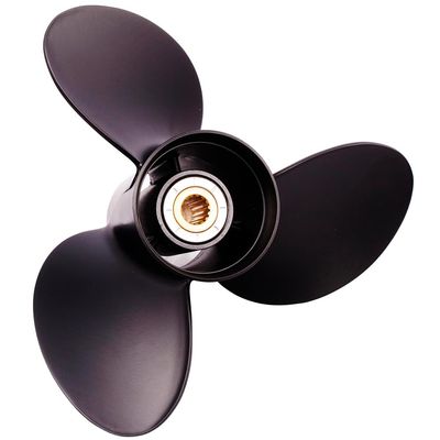 Rareelectrical New Thru Hub Exhaust 4-3/4'' Gearcase 150-300 Hp Propeller Compatible with Johnson/Evinrude 4 Stroke 15 Spline 200 225 2004 2005