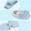 Accmor Long Sleeve Baby Bib, Full Sleeve Bib, Baby Toddler Waterproof Sleeved Bibs Smock, Machine Washable view 2