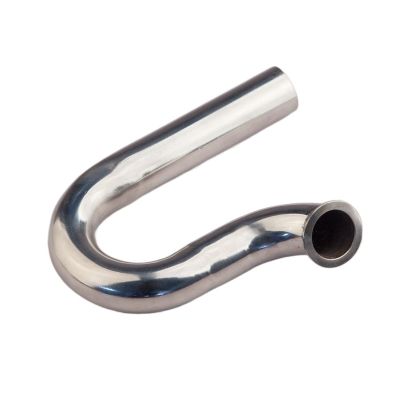 DingMotuo Remote Control Boat Gasoline Boat Exhaust Front Elbow Suitable for Catamaran Built-in Exhaust Pipe Use Thickened Stainless Steel