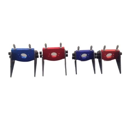 1 Pcs Brushed Motor 540 550 Nest Boat Ship Model Water-Cooled Motor Holder Brushless B28 B36 Holder (Color : Red, Size : Distance 21mm - 25mm)