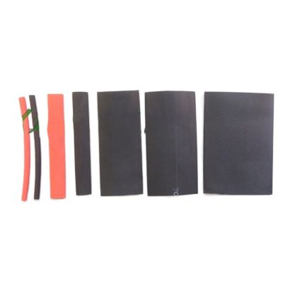 Heat Shrink Tube Shrink Tube Insulation Sleeve Electrician Thickened Black Data Cable Wire Shrink Length 1 Meter (Color : Black, Size : 1mm)