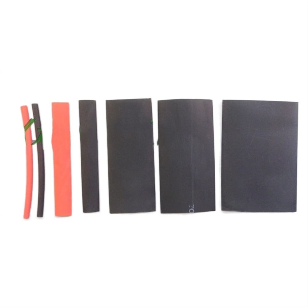Heat Shrink Tube Shrink Tube Insulation Sleeve Electrician Thickened Black Data Cable Wire Shrink Length 1 Meter (Color : Black, Size : 1mm)