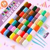 ARTPAR Air Dry Clay Kit,56 Colors Modeling Magic Clay for Kids,DIY Classroom Bulk Starter Sculpting Kit, Soft & Ultra Light, Art and Crafts Party Favors for Boys Girls Kids 3-12 view 2