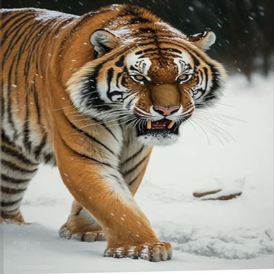 1000 Piece Jigsaw Puzzle - King of The Forest Tiger Jigsaw Puzzles, Spatial Reasoning for Adults and Families, Gift for Friends Animal Jigsaw Puzzle Room Wall Decor Gift