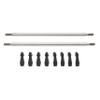 MEUS RACING 1/10 Links Steel Chassis Links Kit for Traxxas TRX4 Axial SCX10 Tamiya CCO1 Redcat Gen8 1/10 RC Crawler (125mm) view 1