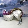 3D Printed Dragon with Dragon Egg, Articulated Dragon, 12" Tri Color Red Yellow Blue Cherry Blossom Dragon, Fidget ADHD Autism Sensory Toy Executive Desk Toy D021-RYB view 3