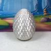 3D Printed Dragon with Dragon Egg, Articulated White and Peridot Green Cherry BlossomDragon, 12" Dragon, Fidget Anxiety Toy Executive Desk Toy D017-BPG view 4