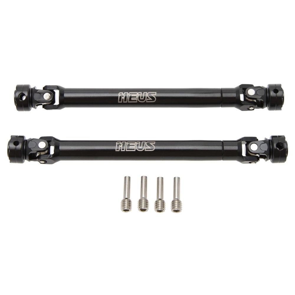 MEUS RACNIG 2pcs SCX10 Driveshafts for 1/10 RC Crawler Axial SCX10/Tamiya CCO1/Redcat Gen8 etc.. (119mm)