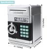 Brekya Mini ATM Piggy Bank Security Machine Best Gift for Kids,Electronic Code Piggy Bank Auto Scroll Paper Money Saving Box Coin Bank for Boys Girls Password Lock view 4