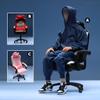 Fremego 1/6 Scale Chair Model,Gaming Chair Model Office Chair Furniture Scene Porps Accessory for 12inch Action Figure (Red) view 3