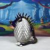 Generic 3D Printed Articulated Dragon with Dragon Egg, Articulated Dragon,12"" Yellow Purple and White Cherry Blossom Dragon, Fidget ADHD Autism Sensory Toy, Executive Desk Toy D031 view 2