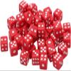 100Pcs 8mm Acrylic Dice White Black Gaming Dice Standard Six Sided Decider Board Game Dice Polyhedral Set Metal Set Role Playing Accessories view 4