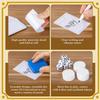 24 Pcs Multifunctional Tokens Dry Erase Cards, Reusable Blank White Flash Erasable Index Cards with 8 Marker Pens for MTG DIY Blank Card Games Accessories view 4