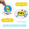 26pcs Letters Floating Alphabet Bath Toys Ring, Mold Free Bathtub Toys Water Pool Toys Set with Mesh Bag for Kids Babies Toddlers Ages 2 3 4 - Preschool ABC Learning Educational Gifts view 2