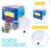 26pcs Letters Floating Alphabet Bath Toys Ring, Mold Free Bathtub Toys Water Pool Toys Set with Mesh Bag for Kids Babies Toddlers Ages 2 3 4 - Preschool ABC Learning Educational Gifts view 3