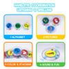 26pcs Letters Floating Alphabet Bath Toys Ring, Mold Free Bathtub Toys Water Pool Toys Set with Mesh Bag for Kids Babies Toddlers Ages 2 3 4 - Preschool ABC Learning Educational Gifts view 4