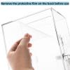 Cididu Clear Piggy Bank with Lock, Acrylic Money Saving Box for Adults Kids, Reusable Coin Cash Storing Container with Key, Openable Unbreakable Money Change Jar Pot for Birthday Gift Home Decoration view 4