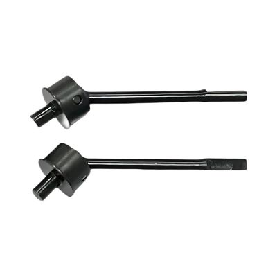 cvking RC Car Drive Shafts Compatible with Hobby for Plus for CR18P for Rock for Van for Trail for Hunter Upgrade Parts 1/18 RC Car 2Pcs CVD Axle Front Drive Shaft