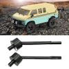 cvking RC Car Drive Shafts Compatible with Hobby for Plus for CR18P for Rock for Van for Trail for Hunter Upgrade Parts 1/18 RC Car 2Pcs CVD Axle Front Drive Shaft view 4